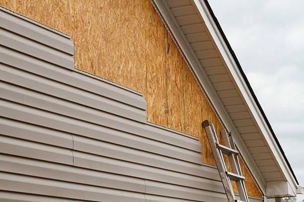 Professional Siding Contractor technician working in Hillsborough, NC